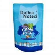 Корм влажный для взрослых котов Dolina Noteci Superfood с ягненком и телятиной 85 г