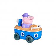 Игрушка Peppa Figurines Мини-машинка Дедушка Пеппы на кораблике F2523