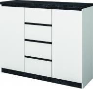 УЦІНКА! Комод Світ Меблів 2Д4Ш Мія 980x400 мм німфея альба/німфея альба (УЦ №2913)