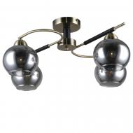 Люстра потолочная Victoria Lighting 4x40 Вт E27 бронза Elfi/PL4