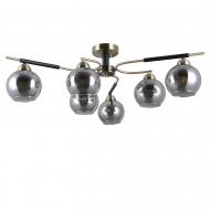 Люстра потолочная Victoria Lighting 6x40 Вт E27 бронза Elfi/PL6