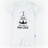 Песочник для мальчика Dexter`s little man cave р.86 белый d145лт-б Песочник для мальчика Dexter`s little man cave р.86 белый d145лт-б