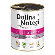 Корм влажный Dolina Noteci Premium с индейкой 800 г