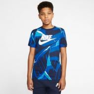 Футболка Nike B NSW TEE AOP MULTI BRAND MARK CT2618-480 р.L синий