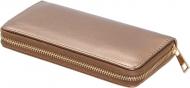Кошелек женский Solid 19,5х9,5х2,5 см бежевый блестящий
