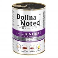 Корм влажный Dolina Noteci Premium с кроликом и клюквой 400 г