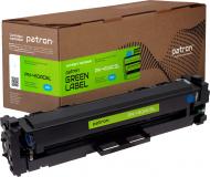 Картридж Patron HP 410A CF411A Green Label PN-410ACGL (CT-HP-CF411A-C-PN-GL) голубой