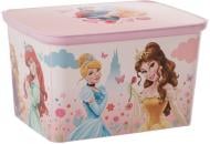 Сундук пластиковая Curver 217787 із кришкою Amsterdam Princess розовый 240x300x400 мм