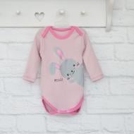 Боди для девочки Blanka Привет р.74 розовый 12943