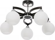 Люстра потолочная Altalusse INL-9268C-05 5xE14 хром/венге