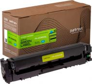 Картридж Patron HP 205A CF531A Green Label PN-205ACGL (CT-HP-CF531A-C-PN-GL) блакитний