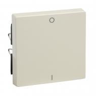 Клавиша выключателя одноклавишный Schneider Electric Merten без подсветки бежевый MTN432244