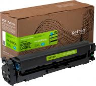 Картридж Patron HP 203X CF541X Green Label PN-203XCGL (CT-HP-CF541X-C-PN-GL) блакитний