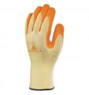 Перчатки Delta Plus VE730OR с вспененнымлатексным покрытием с покрытием латекс M (8) WUAVE730OR08