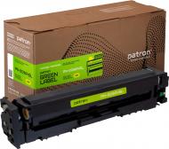 Картридж Patron HP 203A CF542A Green Label PN-203AYGL (CT-HP-CF542A-Y-PN-GL) жовтий