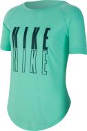 Футболка Nike G NK SS TROPHY GFX TOP CJ7563-349 р.S бирюзовый