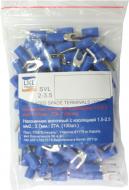 Наконечник вилочный изолированный LXL 1.5-2.5 мм2 3.7 мм 27А 20 шт./уп. (SVL 2-3.5) синий