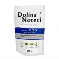 Корм вологий Dolina Noteci Premium з тріскою та броколі 500 г