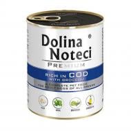 Корм влажный Dolina Noteci Premium с треской и брокколи 800 г