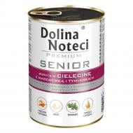 Корм влажный Dolina Noteci Premium Senior с телятиной морковью и чебрецем 400 г