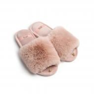 Тапки домашние Twins меховые 15689 р.38/39 пудровый Тапки домашние Twins меховые 15689 р.38/39 пудровый