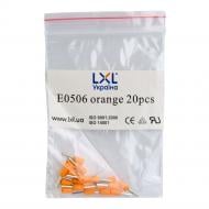 Наконечник втулочный изолированный LXL 0.5 мм2 20 шт./уп. E050 оранжевый