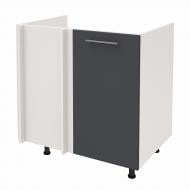 Тумба нижня Руна МНУМ 800x818x520 мм грозове небо мат/білий ROKO