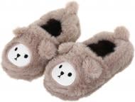 Тапочки детские HW с аркой Песик р.28-29 коричневый NULL