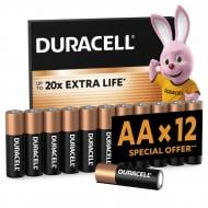 Батарейки щелочные Duracell LR06 MN1500 AA (пальчиковые) 12 шт.