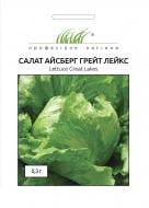 Насіння Професійне насіння салат качанний Айсберг Грейт Лейкс 0,3 г (4820176696243)