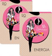 Колготки Интуиция ENERGIA 2 шт. 20 den black 5 черный