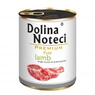 Корм влажный Dolina Noteci для собак аллергиков Premium Pure с ягненком 800 г