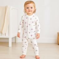 Комбінезон для дівчинки Blanka Сердечко р.68-74 бежевий 110900