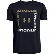 Футболка Under Armour Box Logo SS 1329099-001 р.S черный