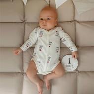 Боди детское унисекс Blanka Люблю папу маму р.50-56 бежевый 110864