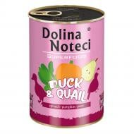 Корм влажный Dolina Noteci Superfood с уткой и перепелом 400 г