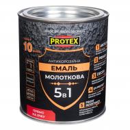 Емаль Protex молоткова Hammer Line чорний шовковистий глянець 0,75 кг