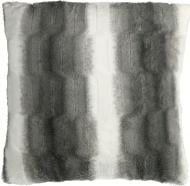 Подушка декоративная искусственный мех 45x45 см серый La Nuit