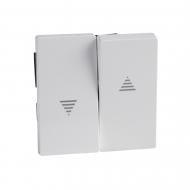 Клавиша выключателя для жалюзи двухклавишный Schneider Electric Merten без подсветки белый MTN432425 Клавиша выключателя для жалюзи двухклавишный Schneider Electric Merten без подсветки белый MTN432425