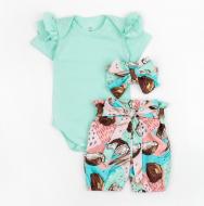Комплект для дівчаток Dexter`s Coconut ментоловий р.74 d10-56кс-мт