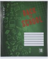 Зошит шкільний Back to school 18 аркушів клітинка Nota Bene Зошит шкільний Back to school 18 аркушів клітинка Nota Bene