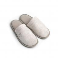 Капці домашні Twins Lama з вишивкою 15909 р.40/41 сірий