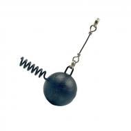 Джиг-головка Sheresper 20 г 5 шт. Штопор (Вкрутиш) чорн. у блістері