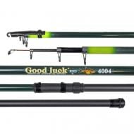 Удилище телескопическое Goodluck с кольцами 5м green 500 см
