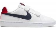 Кросівки для хлопчиків Nike COURT ROYALE (GS) 833536-107 р.31,5 білі