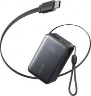 Повербанк Anker Nano 45W Built-In USB-C Cable 10000 mAh black (A1638H11) Повербанк Anker Nano 45W Built-In USB-C Cable 10000 mAh black (A1638H11)