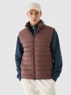 Жилет 4F VEST JACKET M145 4FWAW24TVJAM145-80S р.S коричневый Жилет 4F VEST JACKET M145 4FWAW24TVJAM145-80S р.S коричневый