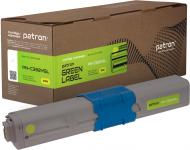 Тонер-картридж Patron Oki 46508733 Green Label Patron (PN-C332YGL) yellow