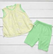 Комплект для девочек Dexter`s Flowers желтый р.86 162вт