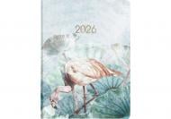 Дневник датированный Фламинго Economix A5 2026